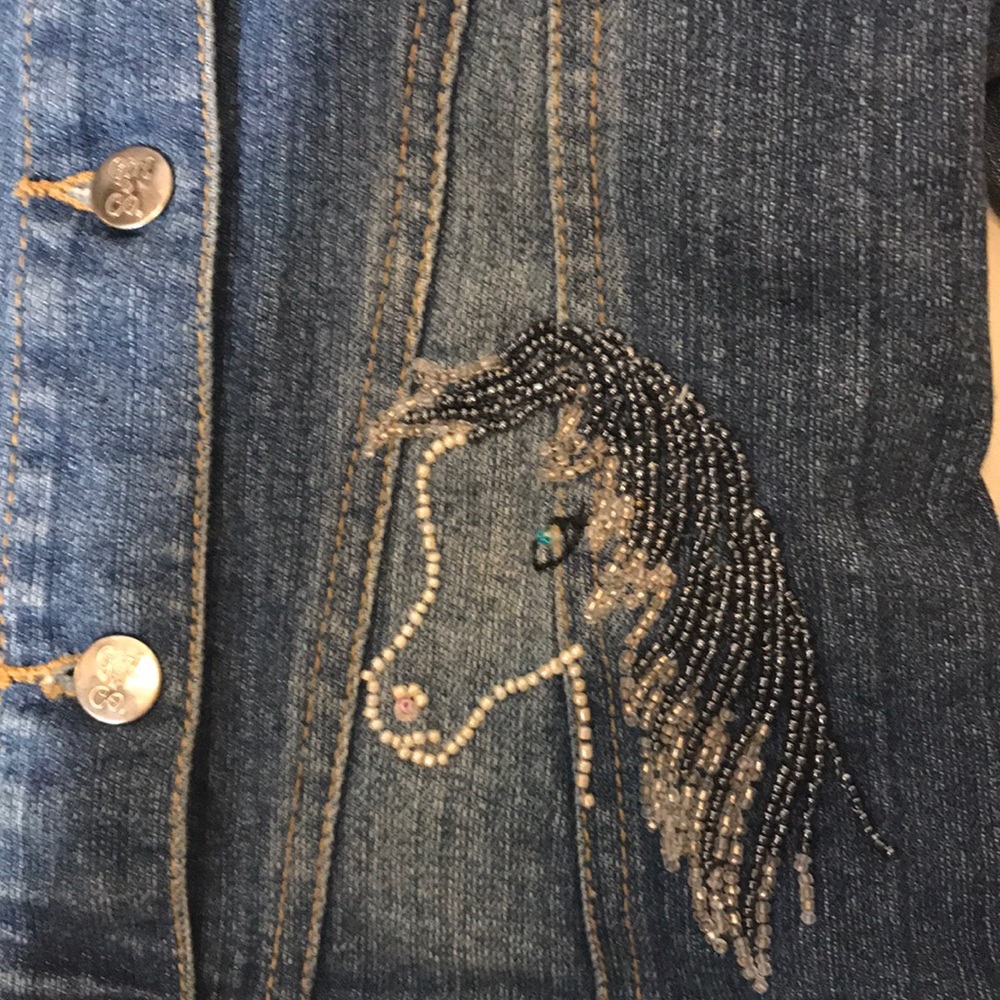 Cute Jean Jacket for the Horse 🐴  Lover 🌸🌸 - Picture 3 of 8